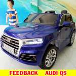 Xe Ô tô điện trẻ em Bản quyền Cao cấp Audi Q5 có màn hình LCD