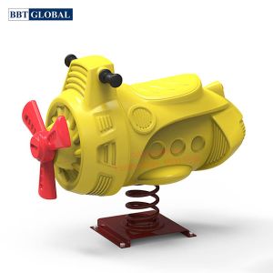 Bập bênh nhún lò xo đơn máy bay ZK136-64