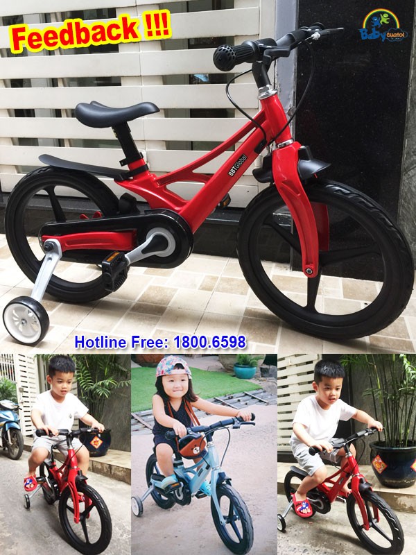 Xe đạp trẻ em siêu nhẹ size 16 inch BB66-16