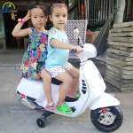 Xe máy điện trẻ em Vespa cỡ lớn nhất cho bé BBT-6116