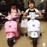 Xe máy điện trẻ em Vespa cỡ lớn nhất cho bé BBT-6116