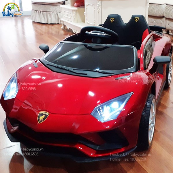 Xe ô tô điện trẻ em Lamborghini Aventador