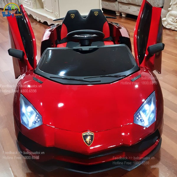 Xe ô tô điện trẻ em Lamborghini Aventador