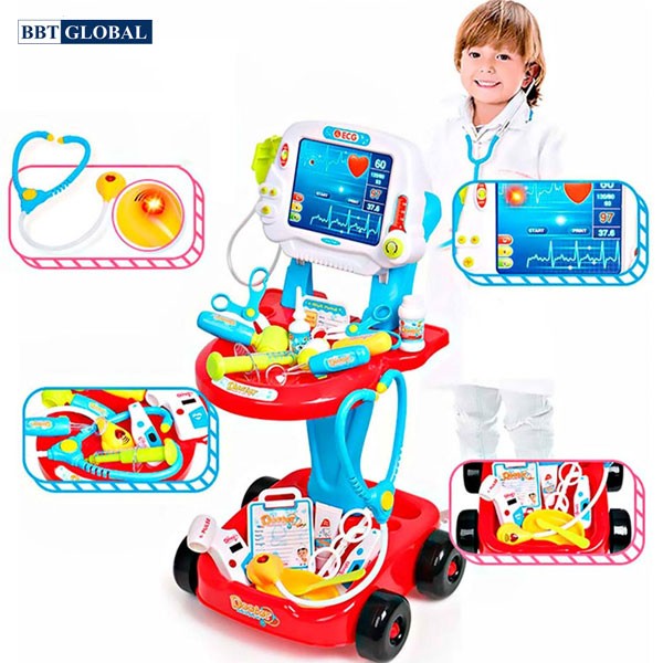 Đồ chơi bác sĩ xe đẩy cao cấp 660-46