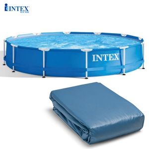 Vỏ bể tròn khung KL 366*76cm (dành cho bể 28210, 28212) mã INTEX 10096
