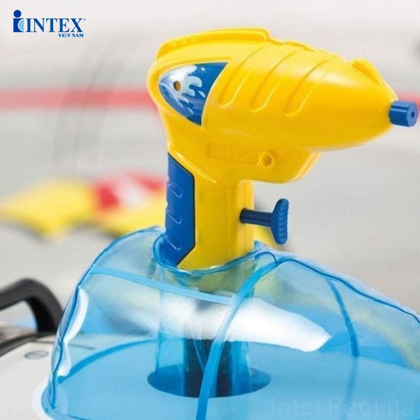 Phao bơi máy bay INTEX 57537 kèm súng phun nước