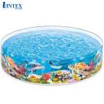 Bể bơi phao lắp dựng hình đại dương 2m44 intex 58472