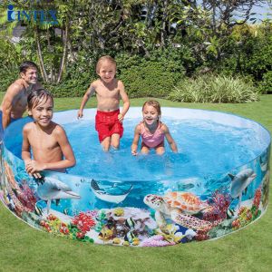 Bể bơi lắp dựng hình đại dương 2m44 INTEX 58472
