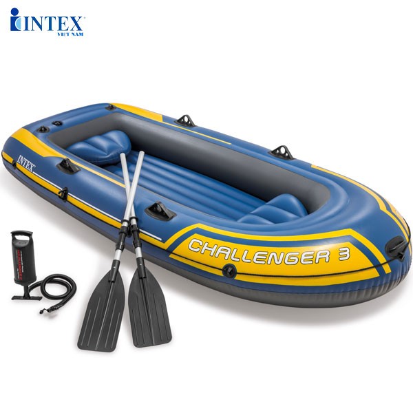 Thuyền bơm hơi challenger 3 người INTEX 68370