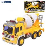 Mô hình đồ chơi xe trộn bê tông cỡ lớn có đèn và nhạc WY302S