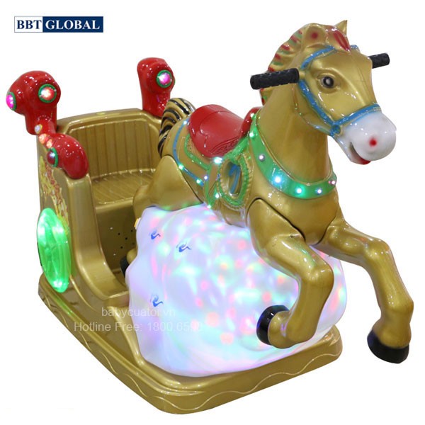 Nhún điện nhập khẩu ngựa thần NDNK-1010