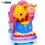 Nhún điện nhập khẩu Gấu Pooh và hổ NDNK-1093