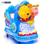 Nhún điện nhập khẩu Gấu Pooh và hổ NDNK-1093