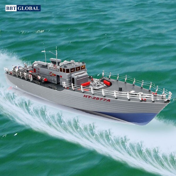 Tàu chiến điều khiển từ xa 50cm 2877A