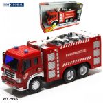Mô hình đồ chơi xe cứu hỏa cỡ lớn có đèn và nhạc WY295S