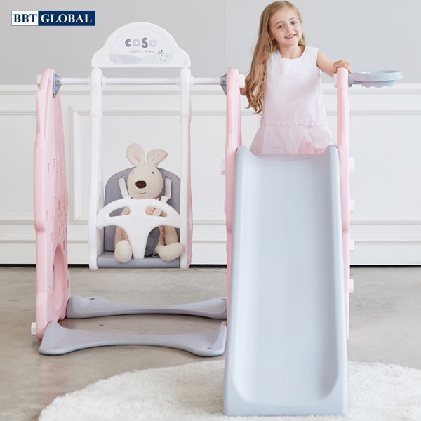 Cầu trượt xích đu Hàn Quốc CASA cho bé Y1946
