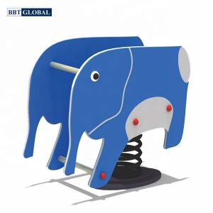 Bập bênh nhún lò xo cao cấp đơn con voi ZK139-41
