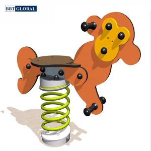 Bập bênh nhún lò xo cao cấp đơn con khỉ ZK139-48