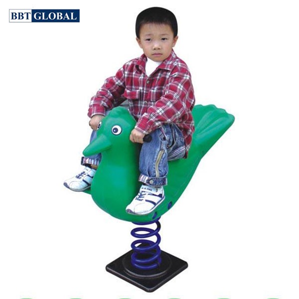 Bập bênh nhún lò xo đơn hình con chim nhập khẩu ZK139-5