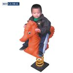 Bập bênh nhún lò xo đơn cá ngựa nhập khẩu ZK139-9