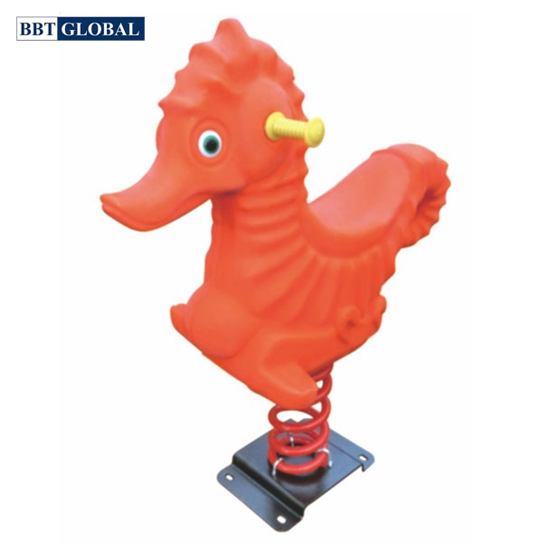 Bập bênh nhún lò xo đơn cá ngựa nhập khẩu ZK139-9