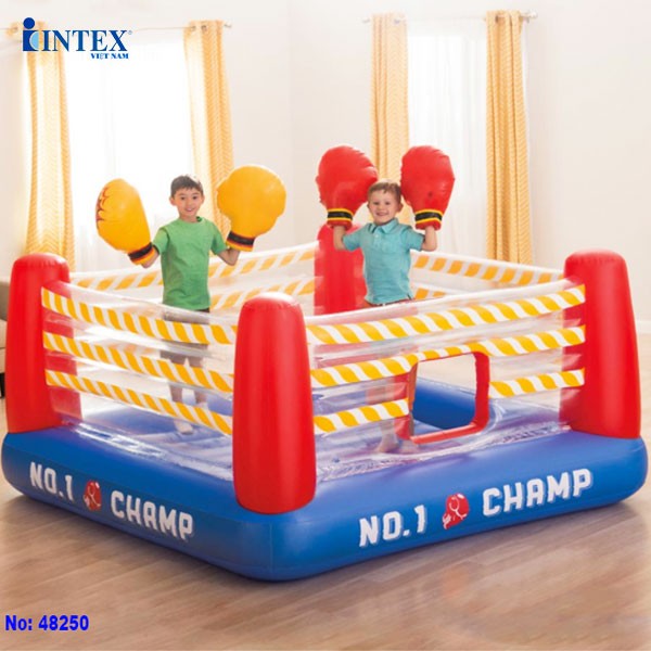nhà banh nhún cho bé INTEX 48250