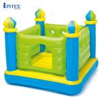 Nhà nhún lâu đài xanh cho bé INTEX 48257