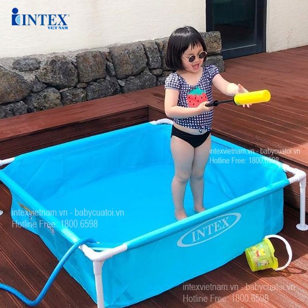 Bể bơi khung kim loại 1,2m cho bé INTEX 57173