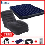 Combo ghế hơi INTEX 68595 và đệm đôi 1m83