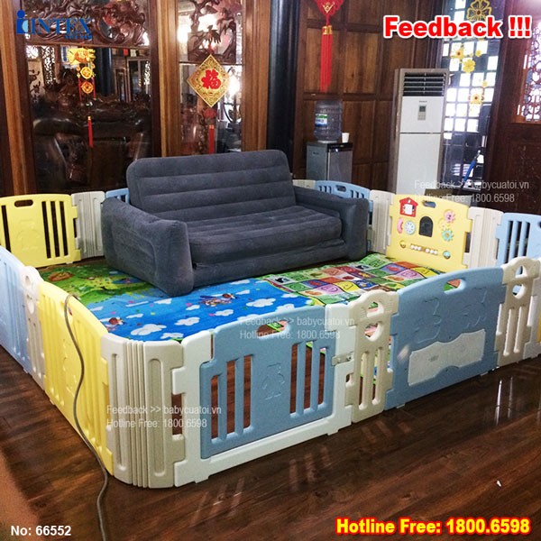 Ghế giường hơi đa năng đôi công nghệ mới INTEX 66552