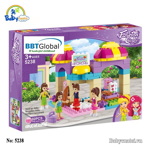 Đồ chơi xếp hình lego cho bé gái