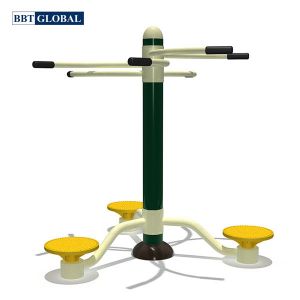 Thiết bị tập xoay eo đứng KXJS-07 (tay trên văng 3 phía)