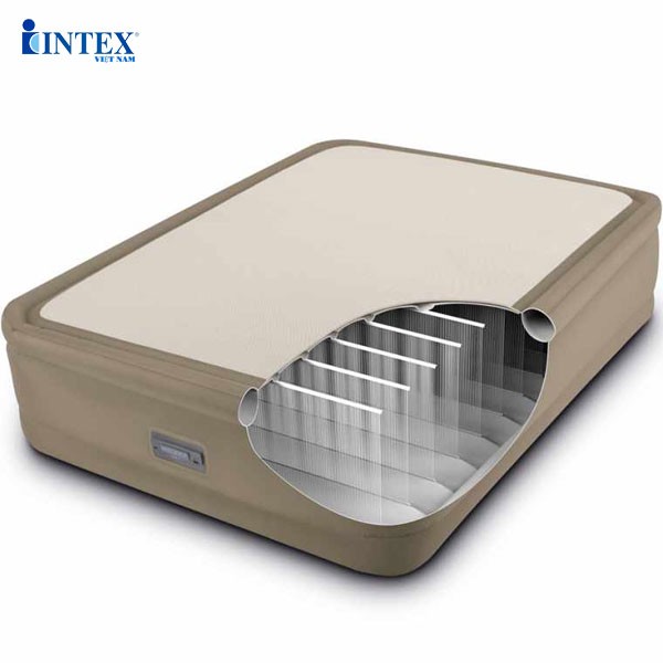 Giường hơi đôi tự phồng công nghệ mới INTEX 64478