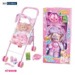 Đồ chơi búp bê xe đẩy cao cấp KT6000B