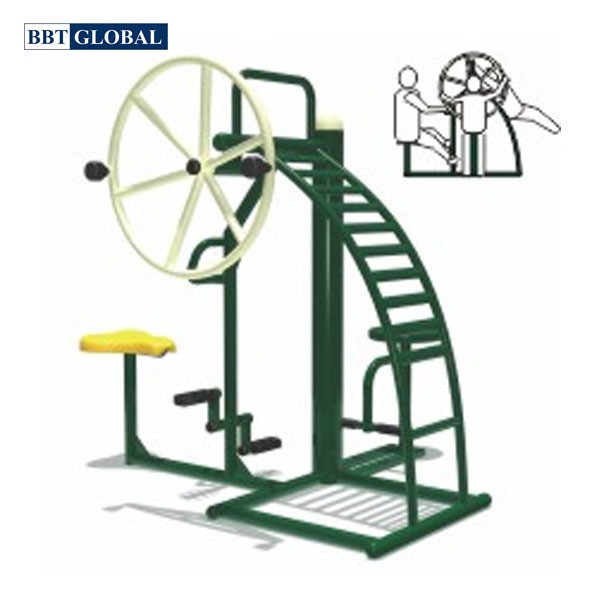 Thiết bị thể dục ngoài trời đa năng 4 trong 1 KXJS-088