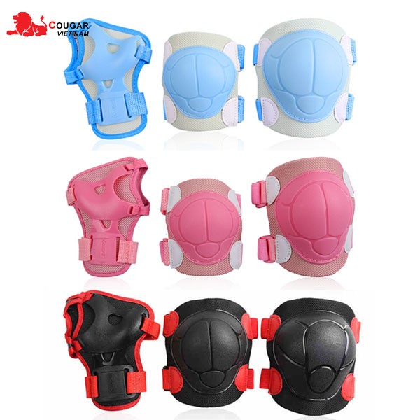 Bộ bảo vệ tay chân 6 món cao cấp chính hãng Cougar MH660