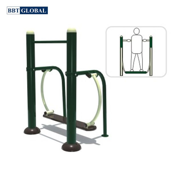 Máy tập lắc eo ngoài trời KXJS-058