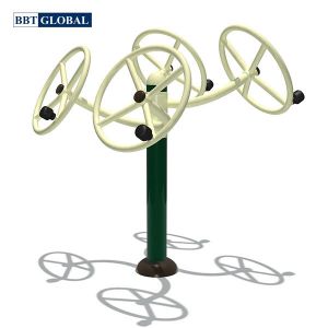 Thiết bị tập tay vai đôi công cộng KXJS-06
