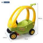 Xe chòi chân kết hợp xe đẩy nhập khẩu Hàn Quốc HNR256