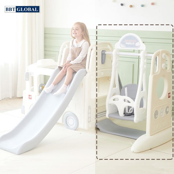 Xích đu kết nối cầu trượt xe bus Vanilla Y1902 mã Y1973