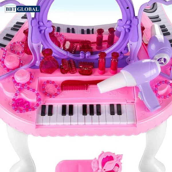 Đồ chơi bàn trang điểm cho bé kèm đàn organ BBT Global YL80015A