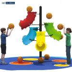 Thiết bị thể dục ngoài trời cột ném bóng rổ BBT Global 14074-1