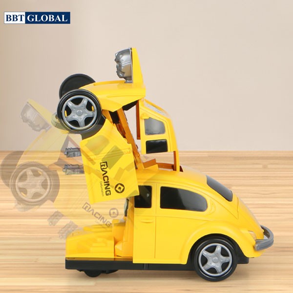 Đồ chơi rô bốt biến hình thành xe đua BBT Global 66105