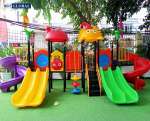 Cầu trượt liên hoàn nhập khẩu mẫu B34