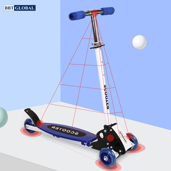 Xe trượt scooter 3 bánh cho bé BBT Global KM956A