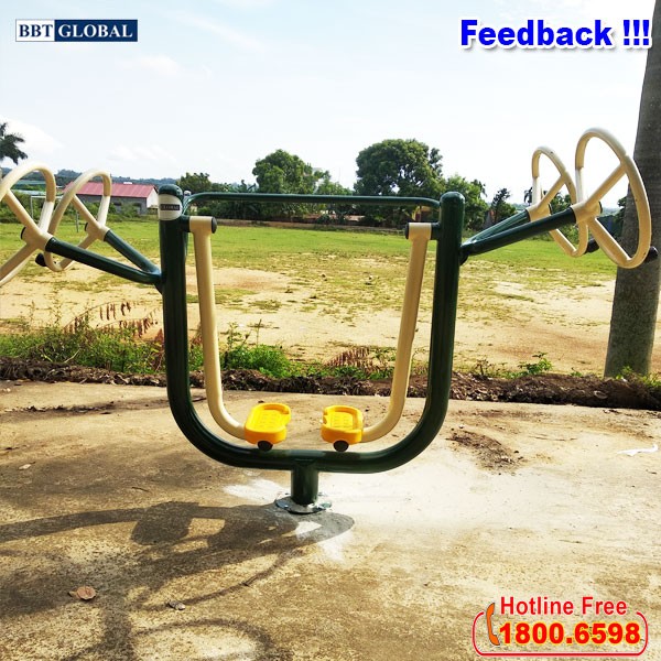 Thiết bị thể dục ngoài trời tay vai kết hợp đi bộ KXJS-082