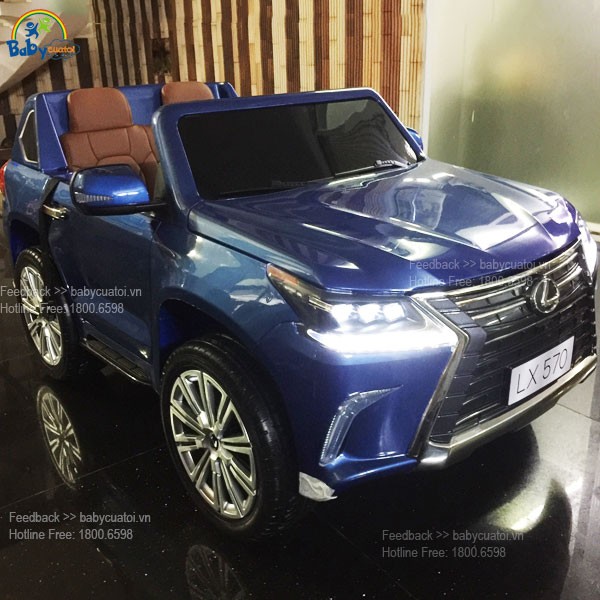 Xe Ô tô điện trẻ em Bản quyền Cao cấp Lexus LX570