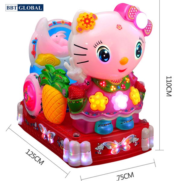 Nhún điện nhập khẩu Hello kitty NDNK-1003