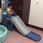 Cầu trượt cho bé ô tô máng dài 180cm WL03