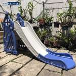 Cầu trượt đơn máng dài 1m8 bậc thang kín cho bé BBT GLOBAL BSL308